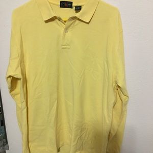 J Crew long sleeve Large polo